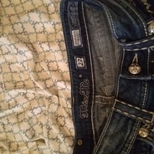 Miss Me Jeans size 27 length 33. Boot Cut.